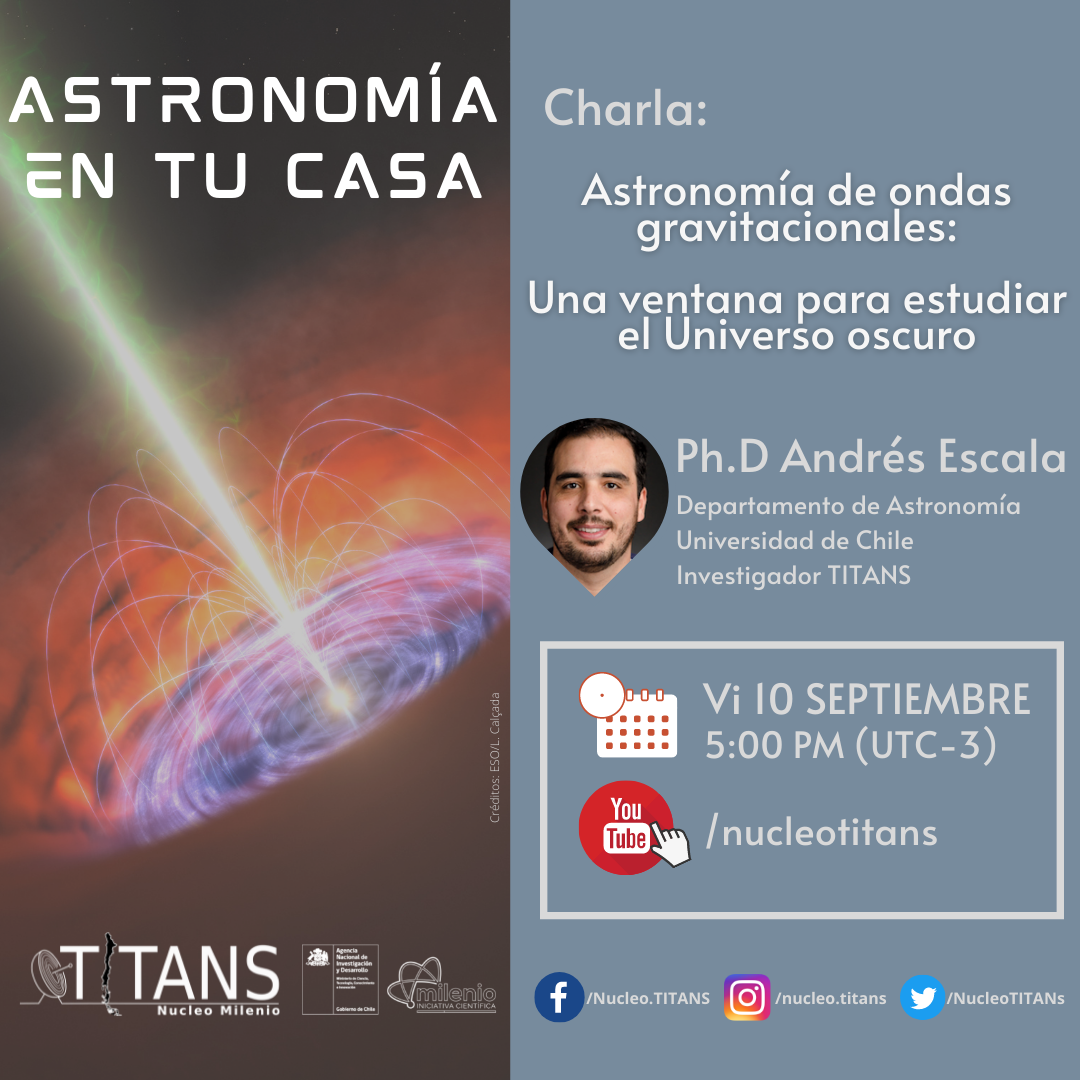 Researcher from the TITANS will present on the mysterious gravitational waves